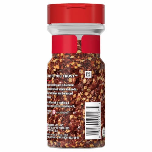 McCormick Crushed Red Pepper Perspective: back