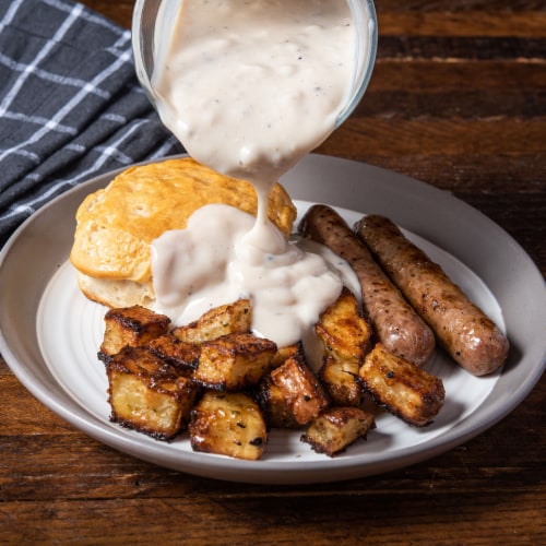 McCormick Sausage Flavor Country Gravy Seasoning Mix Perspective: back