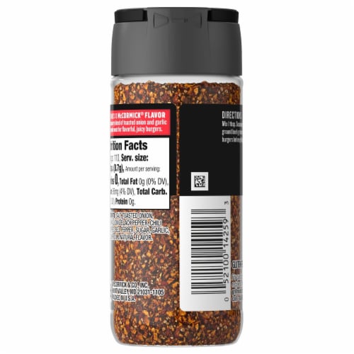 McCormick® Grill Mates® Hamburger Seasoning Perspective: back