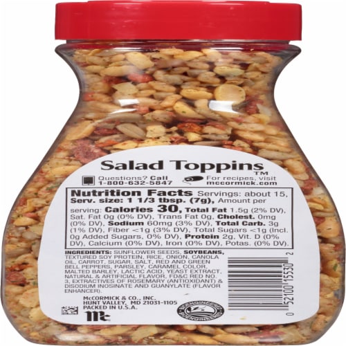 McCormick Crunchy & Flavorful Salad Toppings