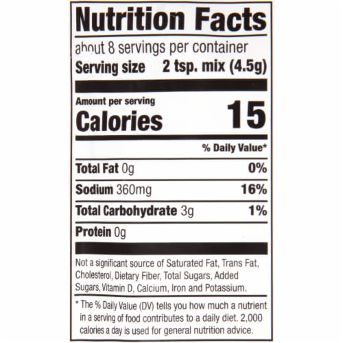 McCormick® Bag 'N Season Original Chicken Cooking Bag & Seasoning Mix Perspective: back