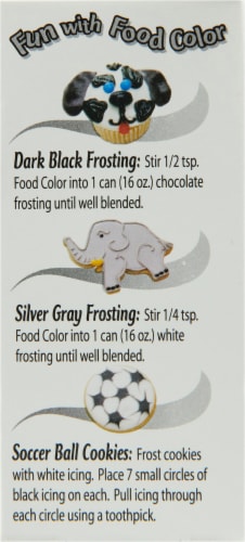 McCormick® Black Food Coloring Perspective: back