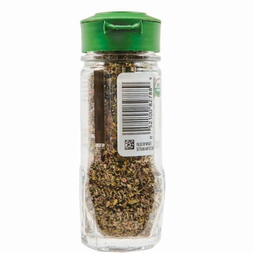 McCormick Gourmet Organic Basil Leaves Perspective: back