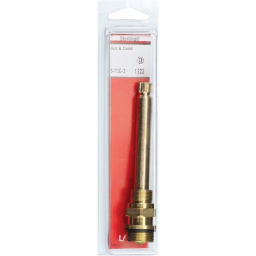 Lasco Sterling No. 5222 Hot/Cold Brass Bathtub Stem S-730-3 Perspective: back