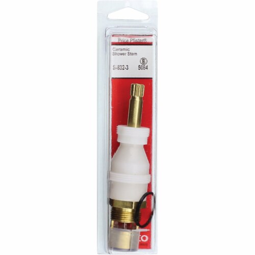 Lasco Price Pfister No. 5084 Hot/Cold Ceramic & Brass Bathtub Stem S-832-3 Perspective: back