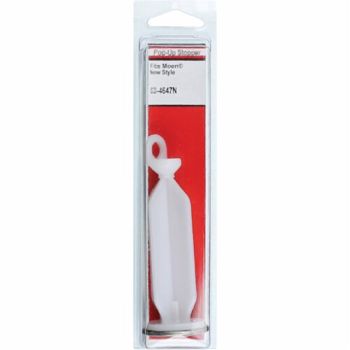 Lasco Moen 1-3/8 In. x 4 In. Chrome Pop-Up Drain Stopper 03-4647N Perspective: back
