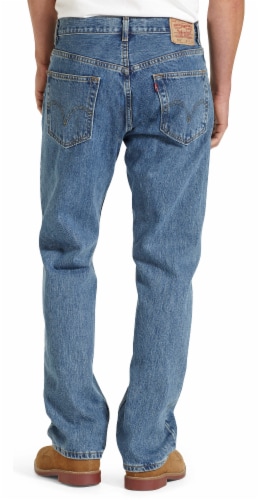 Levi's 505 Regular Medium Jeans Perspective: back