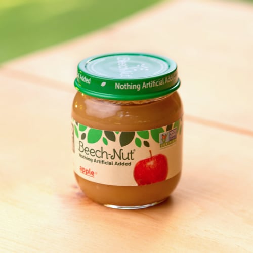Beech-Nut® Stage 2 Apple Baby Food Perspective: back