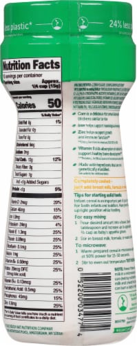 Beech-Nut® Golden Corn Baby Cereal Perspective: back