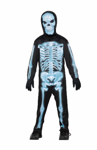 Seasons Children's X-Ray Skeleton Costume Perspective: back