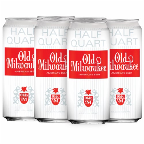 Old Milwaukee Beer Perspective: back