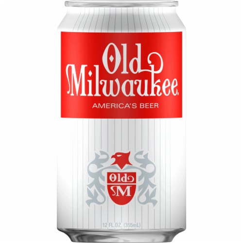 Old Milwaukee Lager Domestic Beer Perspective: back