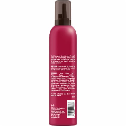 Smooth 'N Shine® Black Seed & Coconut Oil Straight Bodifying Mousse Perspective: back