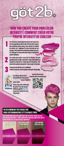 got2b® Color Remix™ Hair Color - Shocking Pink Perspective: back