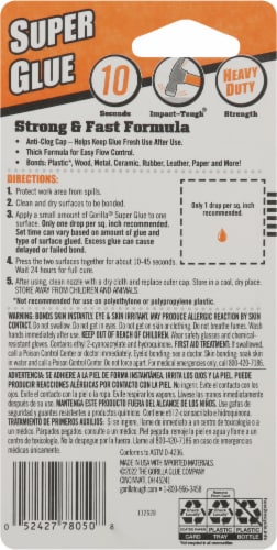 Gorilla® Impact-Tough® Super Glue Perspective: back