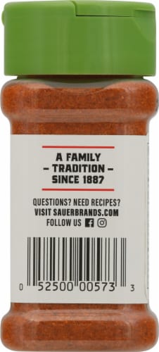 Sauer's® Seasoned Salt Perspective: back
