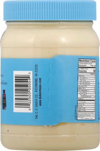 Duke’s Light Mayonnaise Perspective: back