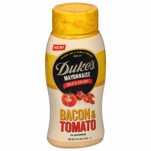 Duke’s Bacon & Tomato Flavored Mayonnaise Perspective: back