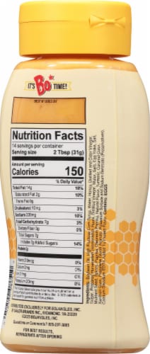 Bojangles® Honey Mustard Dipping Sauce Perspective: back