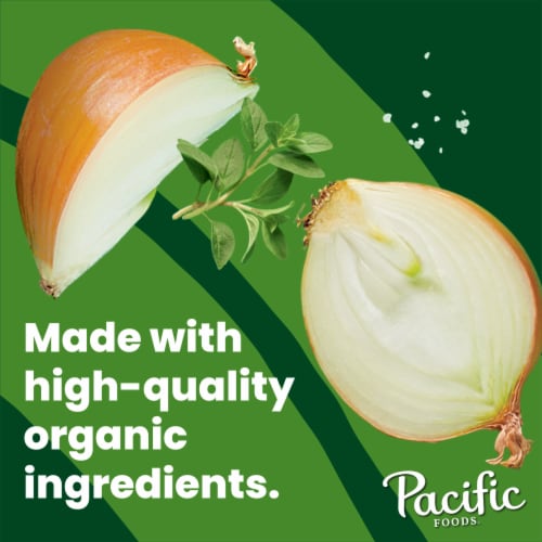 Pacific Organic Free Range Chicken Broth Perspective: back