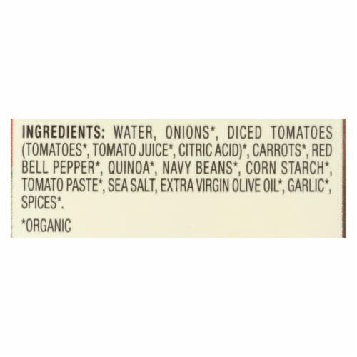 Pacific Foods® Organic Vegetable Quinoa Soup Perspective: back