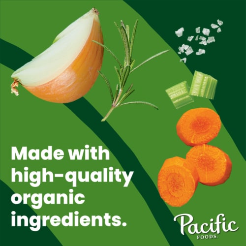 Pacific Foods® Organic Chicken Bone Broth Perspective: back