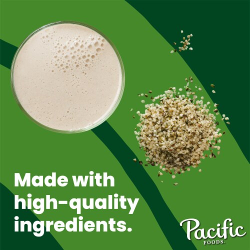 Pacific Foods™ Original Unsweetened Hemp Plant-Based Beverage Perspective: back