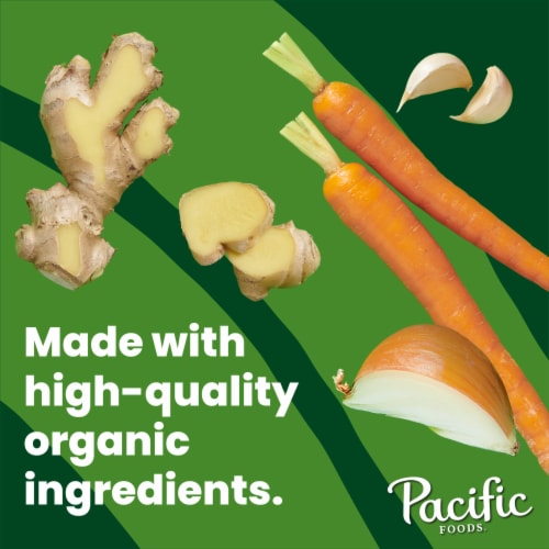 Pacific Foods Organic Carrot Ginger Bisque Condensed Soup Perspective: back