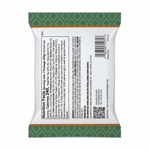 Fannie May® Mint Meltaway Chocolate Candy Perspective: back