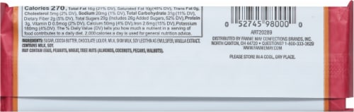 Fannie May® Milk Chocolate Bar Perspective: back