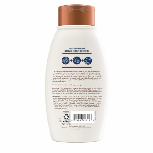 Aveeno® Scalp Soothing Fresh Greens Blend Conditioner Perspective: back