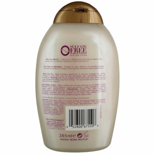OGX® Kandee Pop Glam Hugs XO Ultra-Hydrating Shampoo Perspective: back