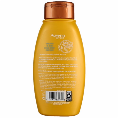 Aveeno Sunflower Oil Blend Damage Remedy Conditioner Perspective: back