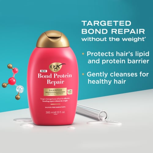 OGX Repair & Protect Bond Protein Repair Shampoo Perspective: back