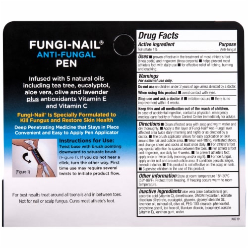 Fungi-Nail® Maximum Strength Anti-Fungal Pen Perspective: back