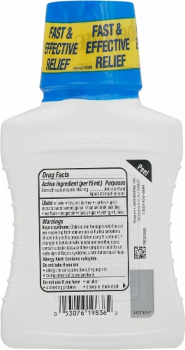 Kaopectate Vanilla Anti-Diarrheal Upset Stomach Relief Liquid Perspective: back