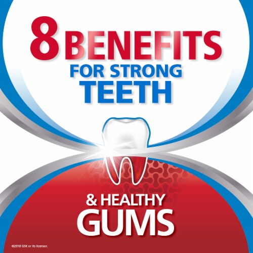 Parodontax Complete Protection Gingivitis Treatment Cavity Prevention Pure Fresh Mint Toothpaste Perspective: back