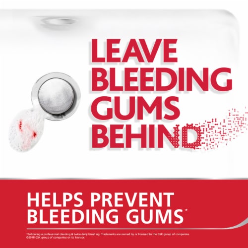 Parodontax Gingivitis Bleeding Gums Extra Fresh Toothpaste Perspective: back