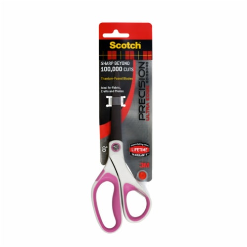 Scotch® Precision Ultra Edge 8 Inch Scissors - Assorted, 1 ct