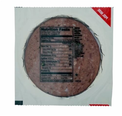 Bryan® Cotto Salami Lunchmeat Perspective: back