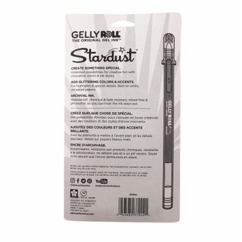 Sakura Gelly Roll Stardust Meteor Pen Set Perspective: back