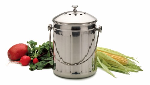 RSVP Compost Pail - Original - 1 Gallon Perspective: back