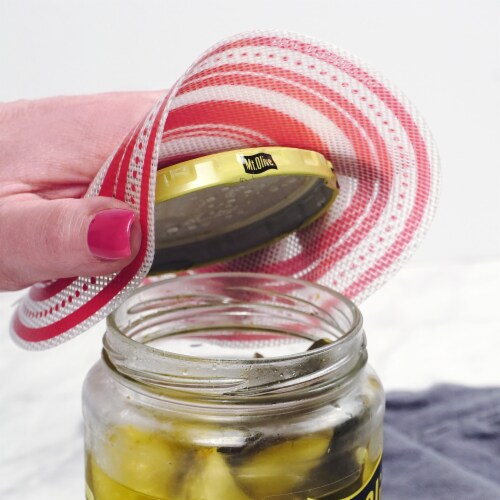 RSVP International Silicone Jar Opener - Red Perspective: back
