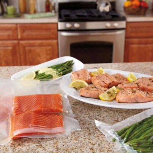 FoodSaver® Sous Vide Storage Bags Perspective: back