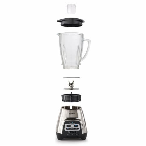 Oster Blender 6-Cup Glass Jar One Touch Blender With Pre