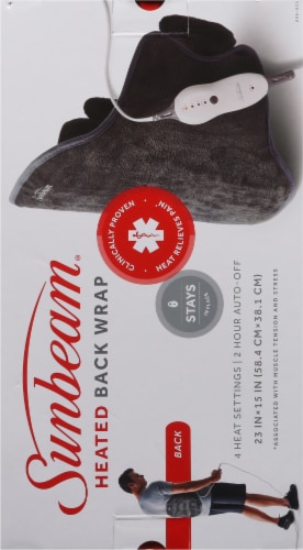 Sunbeam® Heated Back Wrap Perspective: back
