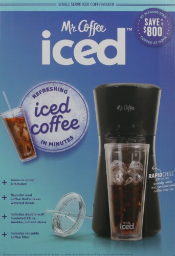 Mr. Coffee® Iced Coffee Maker - Black Perspective: back