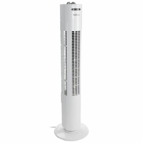 Holmes® Tower Fan - White Perspective: back