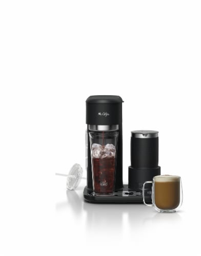 Mr. Coffee® Single-Serve Latte™ Iced and Hot Coffee Maker Perspective: back