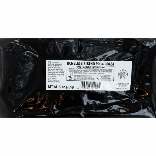 Boneless Ribend Pork Roast Perspective: back